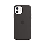 Apple Silicone Case with MagSafe (for iPhone 12 and iPhone 12 Pro) - Black