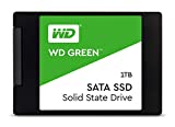 Western Digital 1TB WD Green Internal PC SSD Solid State Drive - SATA III 6 Gb/s, 2.5"/7mm, Up to 550 MB/s - WDS100T2G0A
