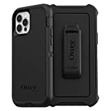 OtterBox DEFENDER SERIES SCREENLESS Edition Case for iPhone 12 & iPhone 12 Pro - BLACK