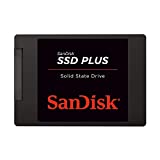 SanDisk SSD PLUS 1TB Internal SSD - SATA III 6 Gb/s, 2.5"/7mm, Up to 535 MB/s - SDSSDA-1T00-G26