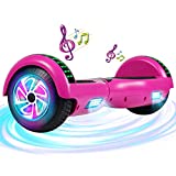 FLYING-ANT Hoverboard, 6.5 Inch Self Balancing Hoverboards with LED Lights, Hover Board for Kids Teenagers