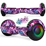 FLYING-ANT Hoverboard for Kids, 6.5 Inch Two Wheels Self Blancing Hoverboard with Bluetooth Speaker and LED Lights