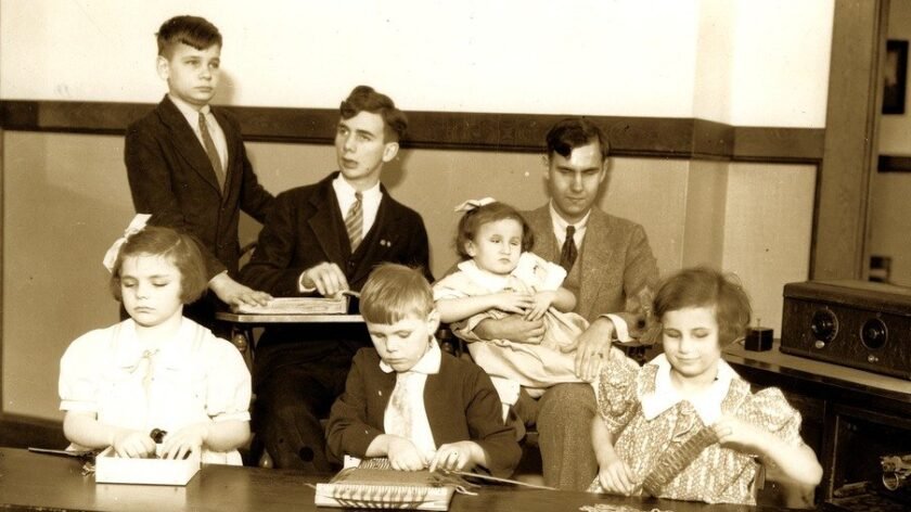 تاريخ التعليم للمكفوفين